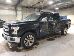 Ford salvage cars for sale: 2015 Ford F150 Supercrew