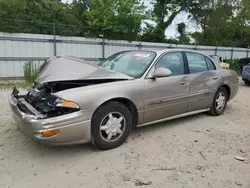 Salvage cars for sale at Hampton, VA auction: 2001 Buick Lesabre Custom