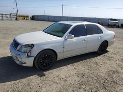 Salvage cars for sale at Vallejo, CA auction: 2002 Lexus LS 430