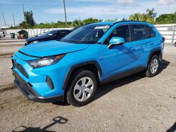 Buy Salvage Cars For Sale now at auction: 2021 Toyota Rav4 LE