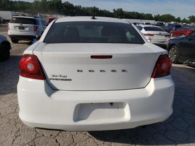 2012 Dodge Avenger SE