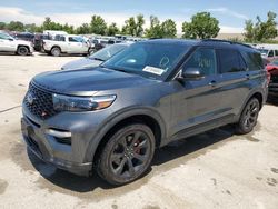 Salvage cars for sale at Bridgeton, MO auction: 2020 Ford Explorer ST