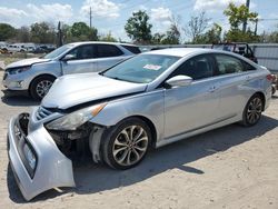 Salvage cars for sale at Riverview, FL auction: 2014 Hyundai Sonata SE