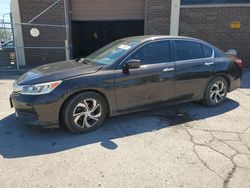 Honda Accord Vehiculos salvage en venta: 2016 Honda Accord LX