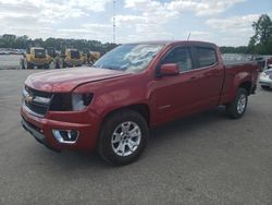 Chevrolet salvage cars for sale: 2015 Chevrolet Colorado LT