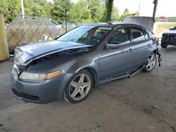 Salvage cars for sale at Gaston, SC auction: 2005 Acura TL