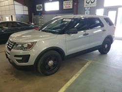 Salvage cars for sale from Copart East Granby, CT: 2017 Ford Explorer Police Interceptor