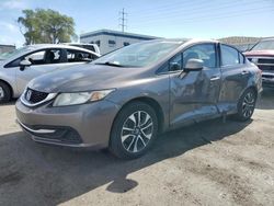 Salvage cars for sale at Albuquerque, NM auction: 2013 Honda Civic EX