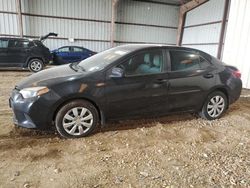 Salvage cars for sale at Houston, TX auction: 2014 Toyota Corolla L