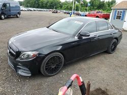 Salvage cars for sale at East Granby, CT auction: 2017 Mercedes-Benz E 300