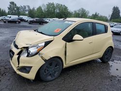 Salvage cars for sale at Portland, OR auction: 2014 Chevrolet Spark LS