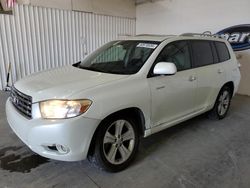 Salvage cars for sale at Tulsa, OK auction: 2008 Toyota Highlander Limited