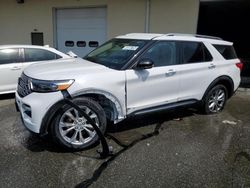 Salvage vehicles for parts for sale at auction: 2021 Ford Explorer Limited