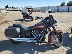 Salvage Motorcycles with No Bids Yet For Sale at auction: 2018 Harley-Davidson Flhcs Heritage Classic 114
