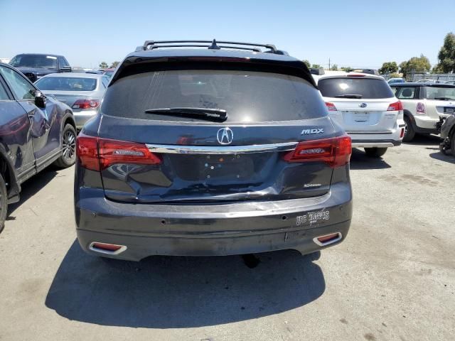 2016 Acura MDX Advance