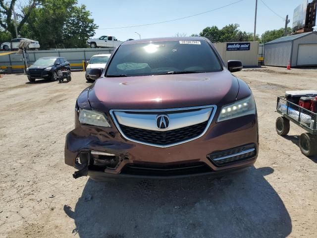 2015 Acura MDX Technology