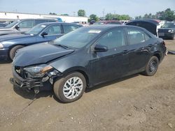 Salvage cars for sale at New Britain, CT auction: 2018 Toyota Corolla L