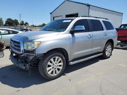 Salvage cars for sale at Nampa, ID auction: 2008 Toyota Sequoia Platinum