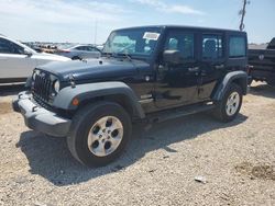 Jeep salvage cars for sale: 2013 Jeep Wrangler Unlimited Sport