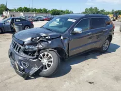 Salvage cars for sale at Fort Wayne, IN auction: 2015 Jeep Grand Cherokee Limited