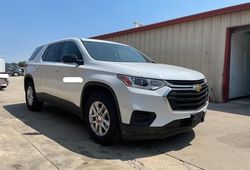 Chevrolet salvage cars for sale: 2021 Chevrolet Traverse LS