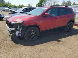 Salvage cars for sale at Bowmanville, ON auction: 2016 Jeep Cherokee Limited