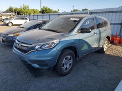 Honda cr-v lx salvage cars for sale: 2015 Honda CR-V LX