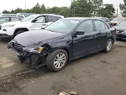 Salvage cars for sale at Denver, CO auction: 2016 Volkswagen Jetta S