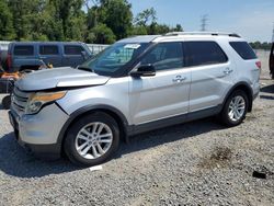 Salvage cars for sale at Riverview, FL auction: 2012 Ford Explorer XLT