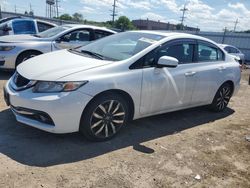 Honda Civic salvage cars for sale: 2014 Honda Civic EXL