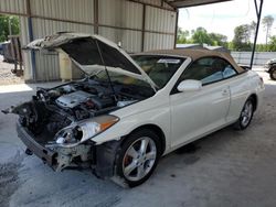 Salvage cars for sale from Copart Cartersville, GA: 2007 Toyota Camry Solara SE