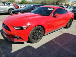 Salvage cars for sale at Las Vegas, NV auction: 2015 Ford Mustang GT