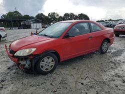 Honda Civic dx vp Vehiculos salvage en venta: 2004 Honda Civic DX VP