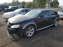 Audi a4 Allroad Premium Plus salvage cars for sale: 2016 Audi A4 Allroad Premium Plus