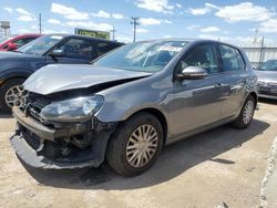 Salvage cars for sale from Copart Chicago Heights, IL: 2014 Volkswagen Golf