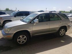 Salvage cars for sale at Dyer, IN auction: 2002 Lexus RX 300