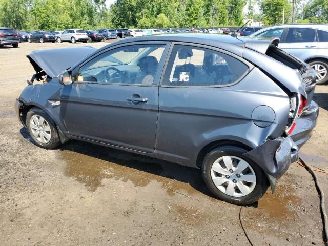 2010 Hyundai Accent Blue