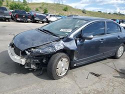 Honda Civic salvage cars for sale: 2008 Honda Civic Hybrid