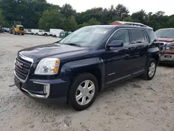 Salvage cars for sale at Mendon, MA auction: 2016 GMC Terrain SLE