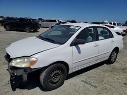 Salvage cars for sale from Copart Antelope, CA: 2003 Toyota Corolla CE