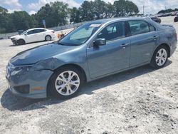 Salvage cars for sale at Loganville, GA auction: 2012 Ford Fusion SE
