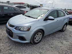 Chevrolet salvage cars for sale: 2017 Chevrolet Sonic LS