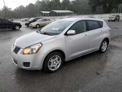 Salvage cars for sale at Savannah, GA auction: 2009 Pontiac Vibe