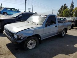 Salvage cars for sale at Rancho Cucamonga, CA auction: 1991 Toyota Pickup 1/2 TON Short Wheelbase