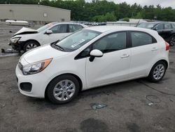 Salvage cars for sale at Exeter, RI auction: 2014 KIA Rio LX