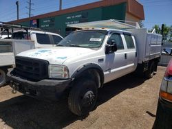 Ford salvage cars for sale: 2004 Ford F550 Super Duty