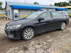 Vehiculos salvage en venta de Copart Wichita, KS: 2015 Honda Accord EXL