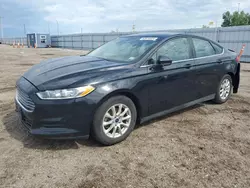 Salvage cars for sale at Greenwood, NE auction: 2016 Ford Fusion S