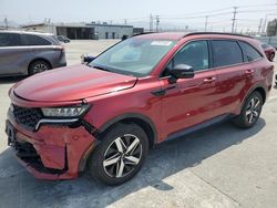 Salvage cars for sale at Sun Valley, CA auction: 2021 KIA Sorento S