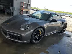 Salvage cars for sale at West Palm Beach, FL auction: 2022 Porsche 911 Turbo